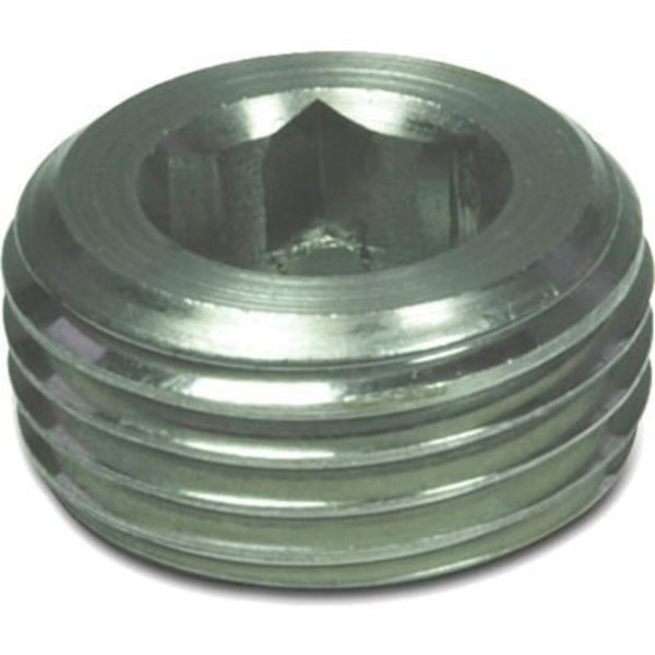 J.W. Winco J.W. Winco Stainless Threaded Plug with M22 x 1.5 Tapered Thread 906-NI-M22X1.5-A